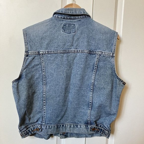 Vintage Pepe Jeans  Trucker Denim Jean Vest - Picture 3 of 9
